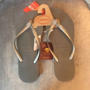Havaianas Special Collection Steel Gray/Bright Sil